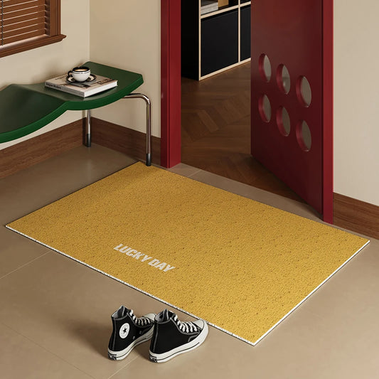Silk Ring PVC Anti-Slip Entrance Door Mat