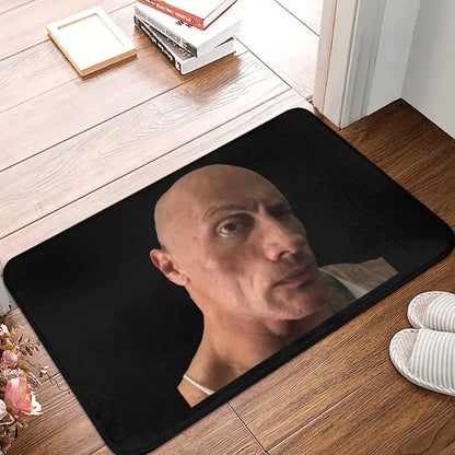 Dwayne “The Rock” Johnson Meme Doormat Anti-Slip Floor Mat Bathroom Kitchen Bedroom Rug Carpet