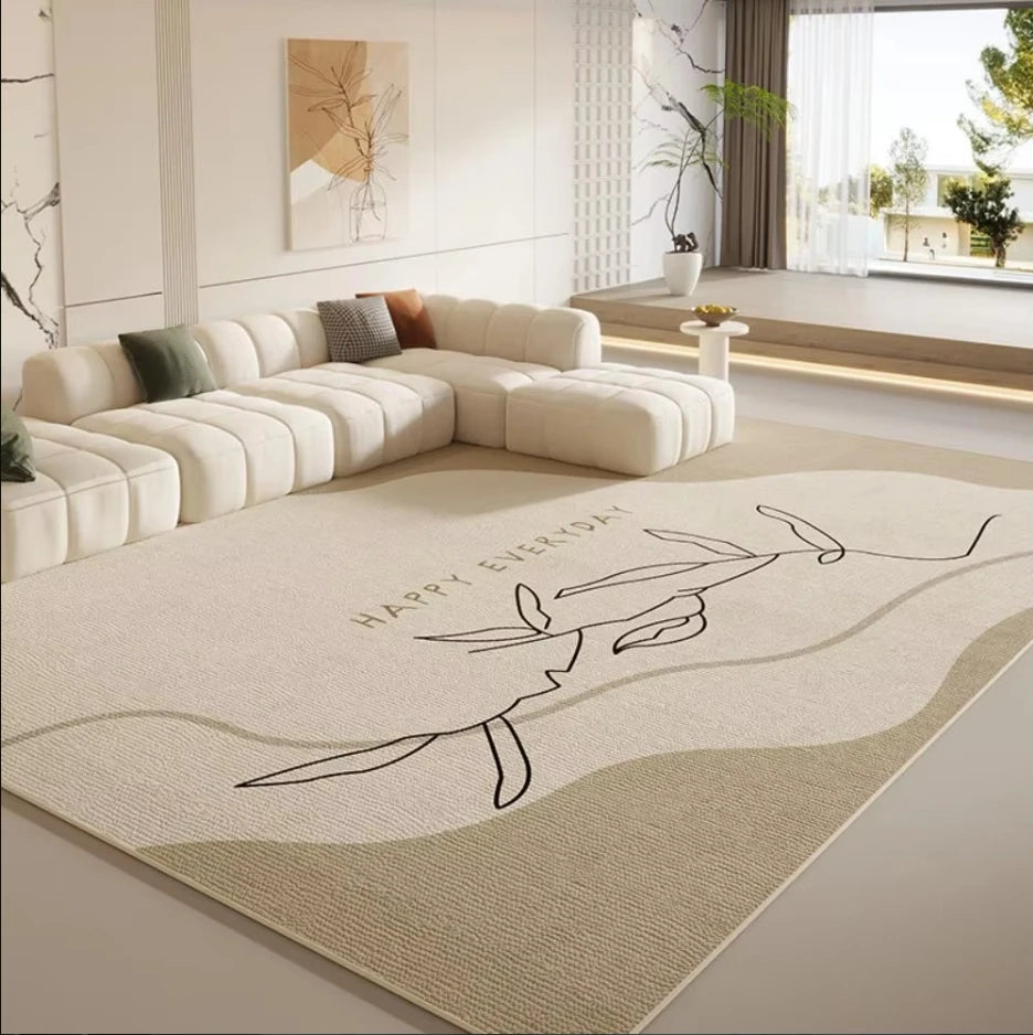 VIKAMA Luxury Cream Sandblasted Carpet