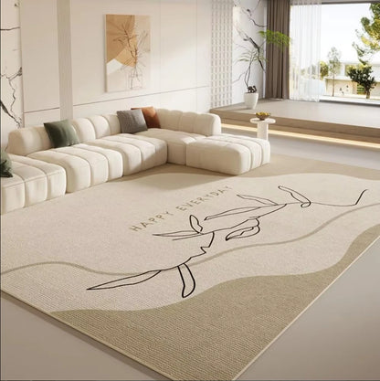 VIKAMA Luxury Cream Sandblasted Carpet