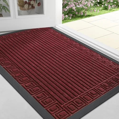 Olanly Low-Profile Dirt-Trapping Non-Slip Doormat