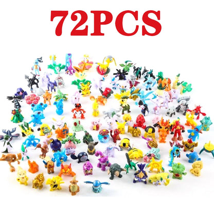 Pokemon Pikachu Anime Action Figure Toy Set 144 Styles