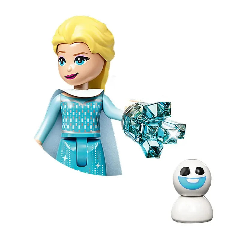 Disney Princess Character Building Blocks Toy Set