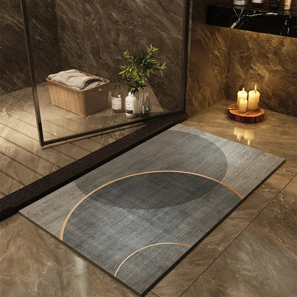 VIKAMA Diatomite Bathroom Floor Mat