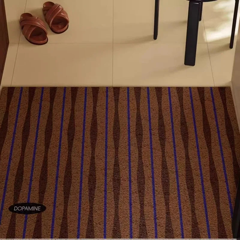 Non-slip Dirt-Resistant Silk Ring Floor Mat Thickened Cuttable High-End Door Mat