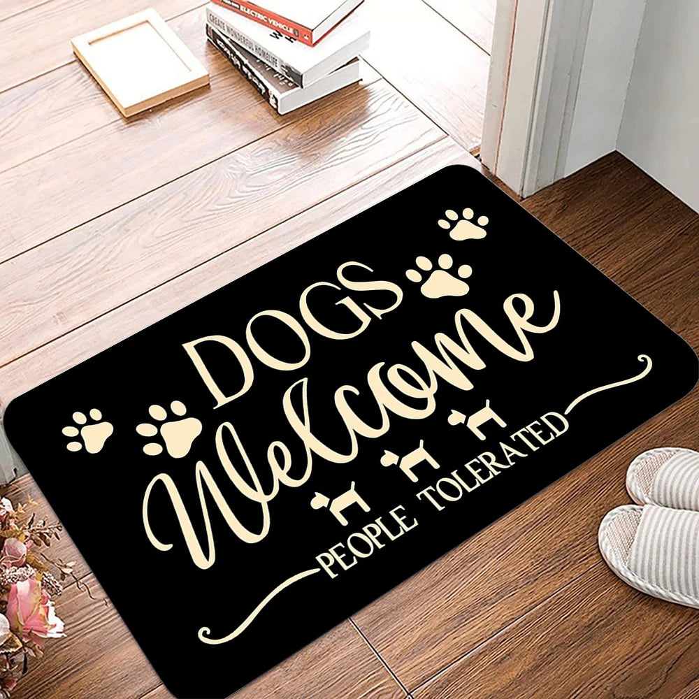 Funny “Please Take Off Your Shoes” Welcome Doormat