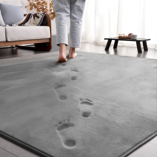 VIKAMA Coral Non-Slip Bedroom & Living Room Area Rug