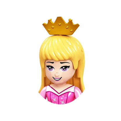 Disney Princess Character Building Blocks Toy Set