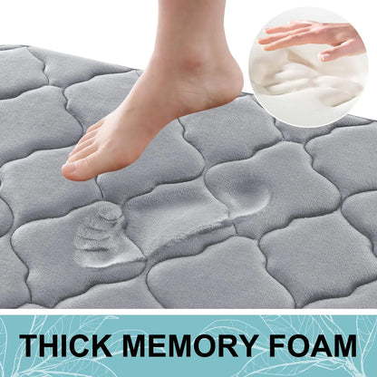 Olanly Memory Foam Soft Absorbent Bath Mat