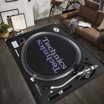 Musical Instruments Non-Slip Area Rug