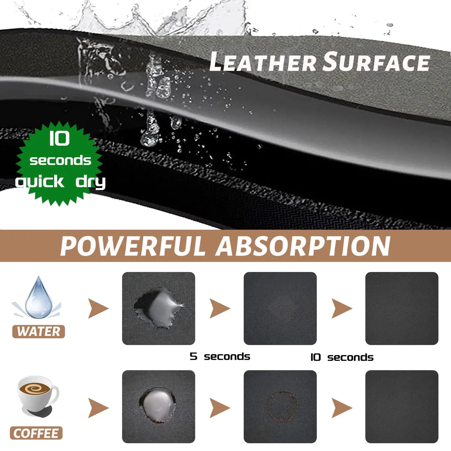 Long diatomite super absorbent non-slip kitchen & bathroom floor mat