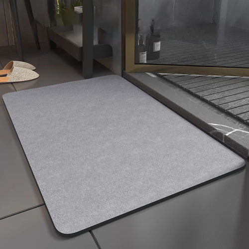 Simple Bathroom Anti-Slip Mat Thin Absorbent Toilet Foot Porch Entrance Floor Mat