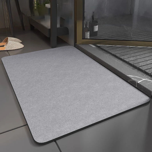 Simple Bathroom Anti-Slip Mat Thin Absorbent Toilet Foot Porch Entrance Floor Mat