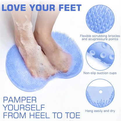 Shower Foot Scrubber Mat