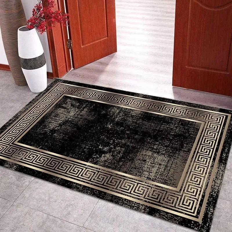 VIKAMA Retro Pattern Non-Slip Entrance Mat