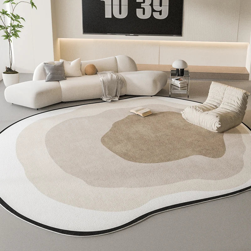 VIKAMA Luxury Irregular Living Room Rug