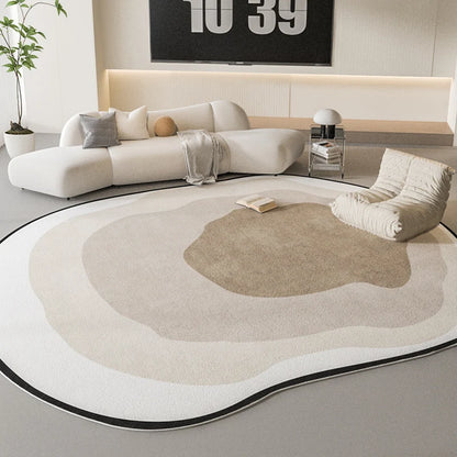 VIKAMA Luxury Irregular Living Room Rug