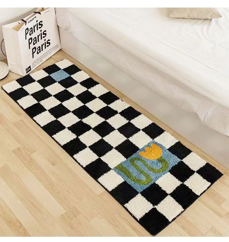 INS Fluffy Kids Bedroom Non-Slip Area Rug