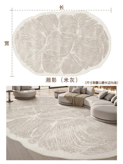 French Style Light Luxury Irregular Fluffy Area Rug