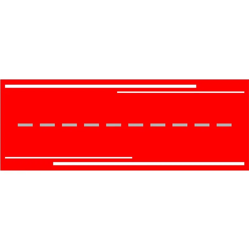 VIKAMA Motorcycle Display Mat Anti-Slip Racing Garage Runner Rug Parking Area Floor Mat