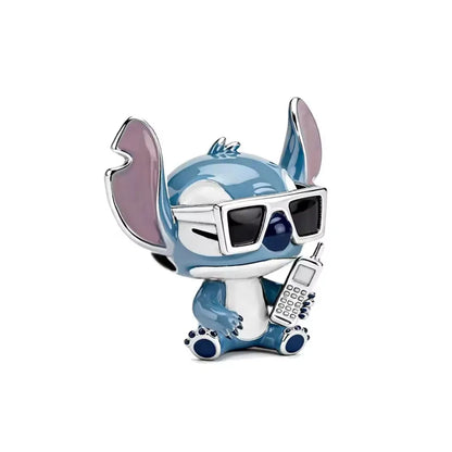 Disney 925 Silver Puppy Charm Bead For Bracelet Jewelry