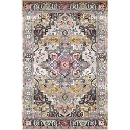 American Retro Minimalist Washable Non-Slip Area Rug