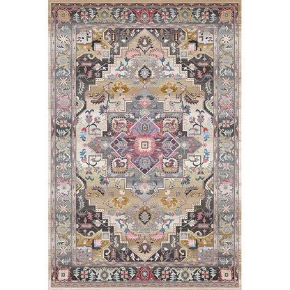 American Retro Minimalist Washable Non-Slip Area Rug