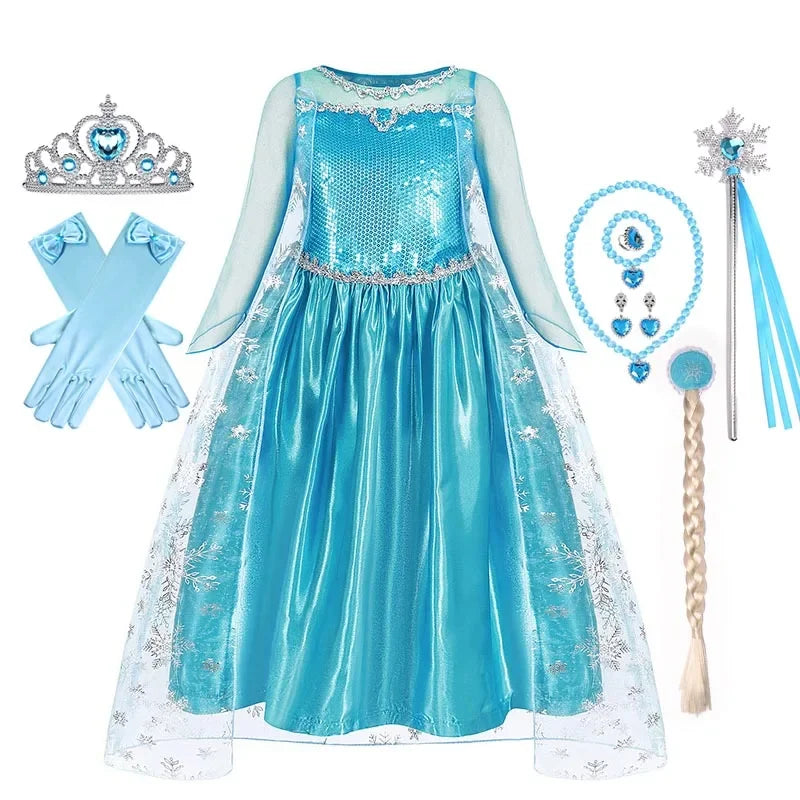 Disney Princess Costume Dress For Girls