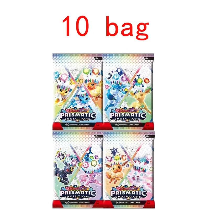 Pokemon Prismatic Evolutions Phantasmal Flames Booster Box 360 Cards