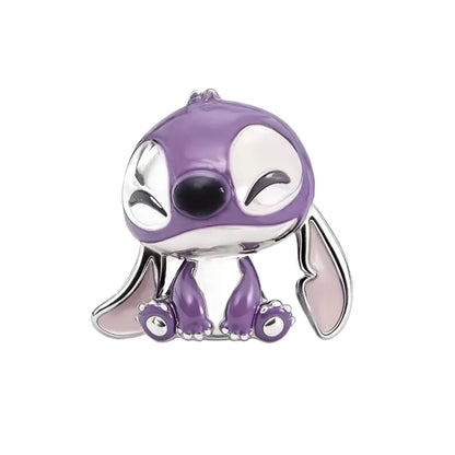 Disney 925 Silver Puppy Charm Bead For Bracelet Jewelry