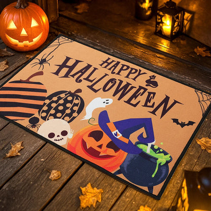 VIKAMA Halloween Durable Easy-Clean Welcome Doormat