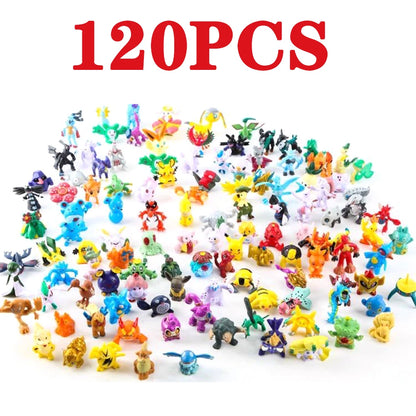 Pokemon Pikachu Anime Action Figure Toy Set 144 Styles