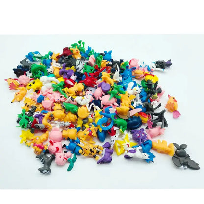 Pokemon Pikachu Mini Action Figure Toy Set 24 144 Pieces