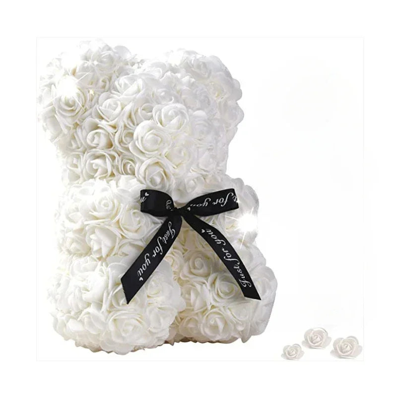 Eternal Rose Teddy Bear Gift