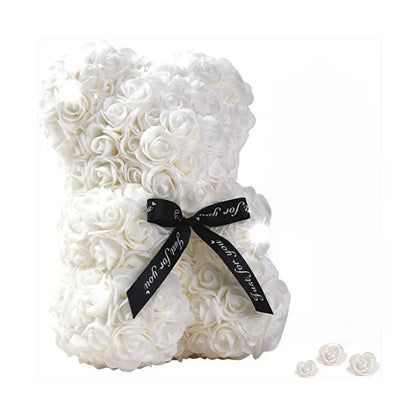 Eternal Rose Teddy Bear Gift