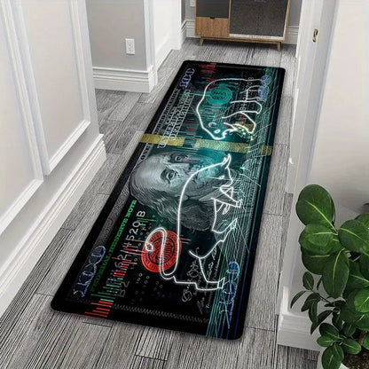 US Dollar Print Kitchen Mat Carpet