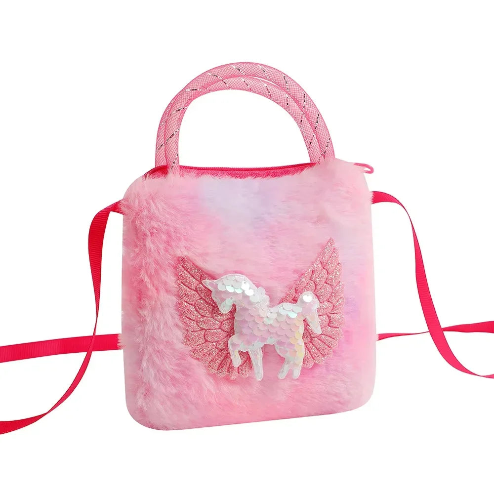 Unicorn Crossbody Bag for Girls