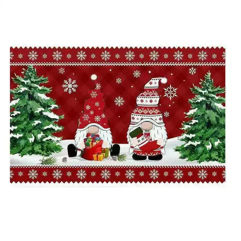 VIKAMA Merry Christmas Non-Slip Welcome Doormat