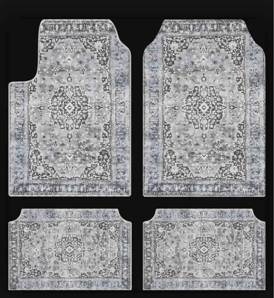 Bohemian American Retro Anti-Slip Washable Area Rug Set
