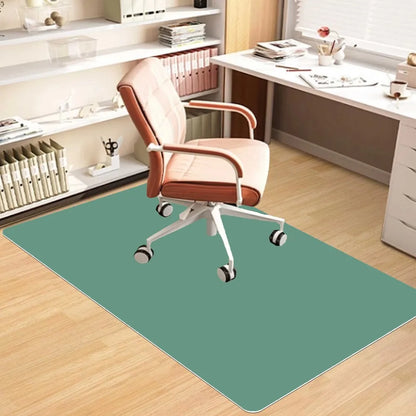 VIKAMA Scandinavian Office Carpet Non-Slip Stain-Resistant Wheelchair Study Floor Mat Home Decor
