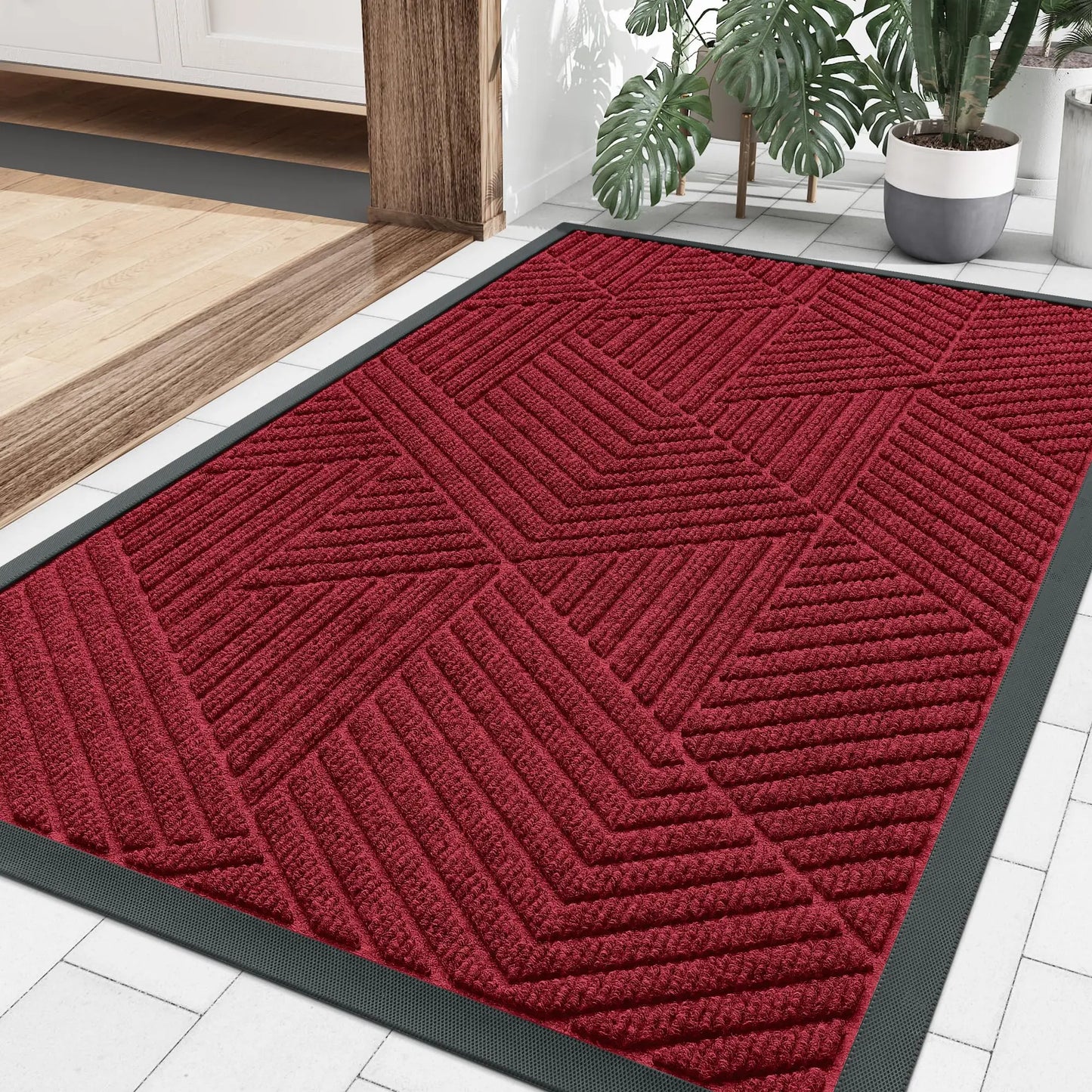 Olanly Low-Profile Non-Slip Heavy Duty Doormat