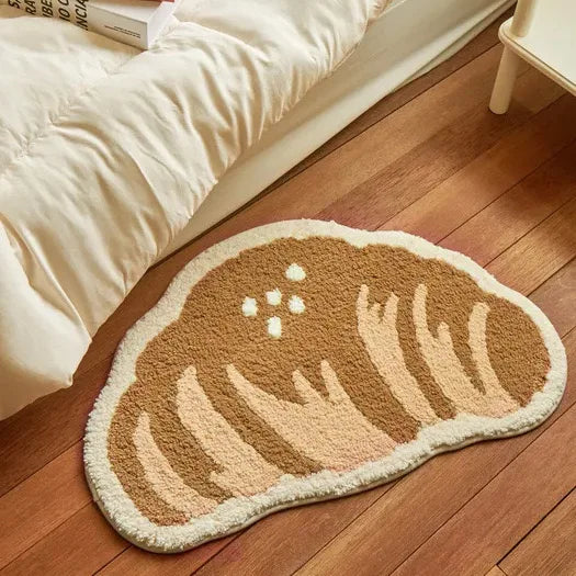 Cartoon soft non-slip bathroom door mat