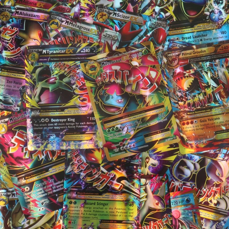 Pokemon Mega GX VMAX TAG EX English Card Set 60 100 Cards