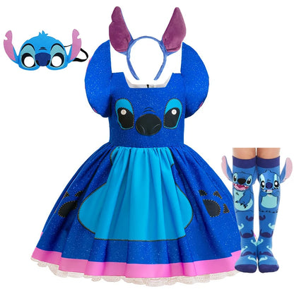 Disney Stitch Baby Role Play Costume Dress Set