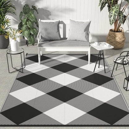 VIKAMA Outdoor Camping Picnic Carpet Moisture-Proof Washable Easy-Clean Floor Mat