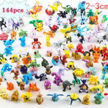 Pokemon Pikachu Anime Action Figure Toy Set 144 Styles