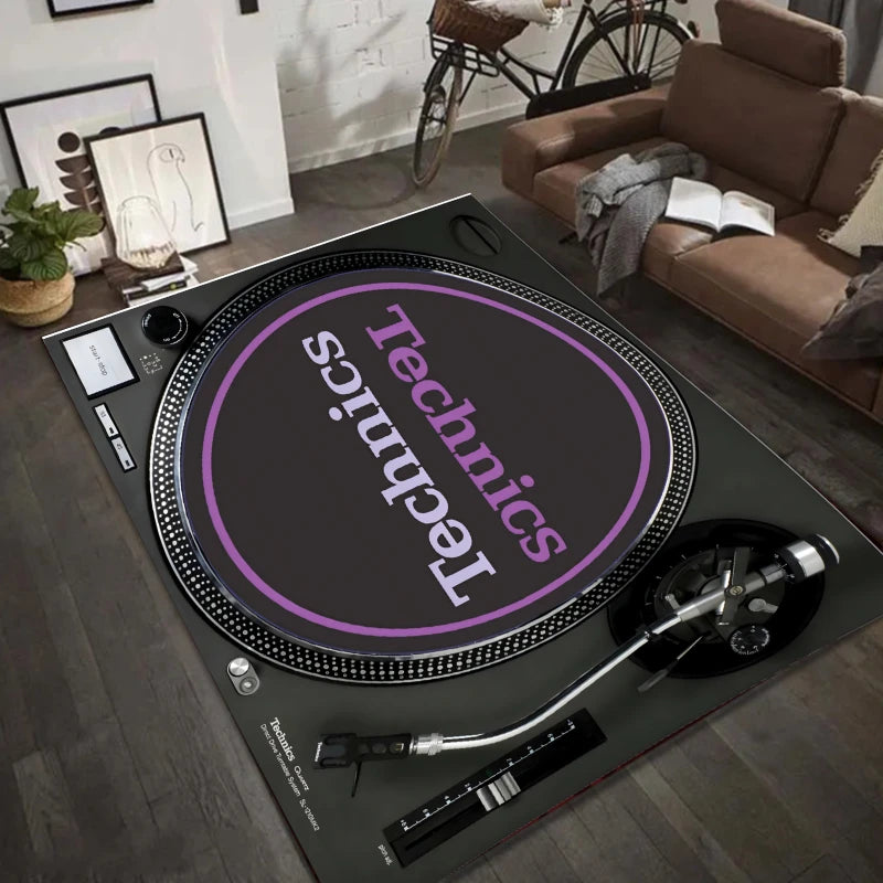 Musical Instruments Non-Slip Area Rug