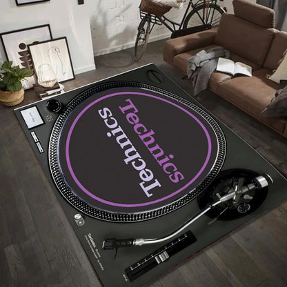 Musical Instruments Non-Slip Area Rug