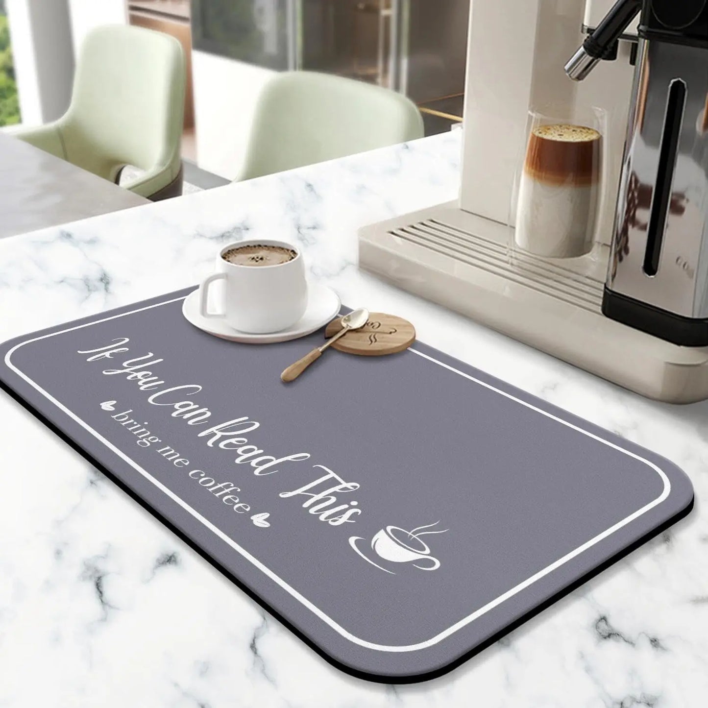 Absorbent Coffee Machine Drip Mat
