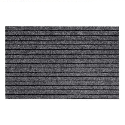 Modern Minimalist Square Floor Mat Durable Stain & Fade Resistant Non-Slip Rubber Backing Machine Washable Indoor Outdoor Rug